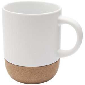 Tazza in ceramica con dettagli in sughero e finitura opaca da 300 ml Billie