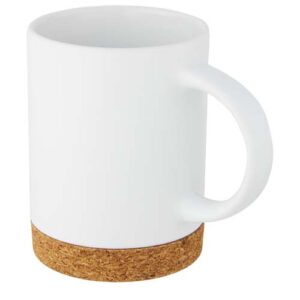Tazza in ceramica da 425 ml con base in sughero Neiva