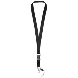 Lanyard porta cellulare Sagan con fibbia rimovibile