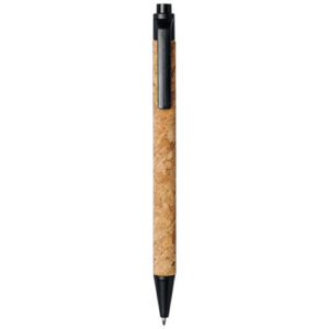 Penna a sfera in sughero e paglia di grano Midar (inchiostro nero)
