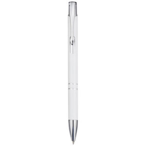 Penna a sfera in alluminio riciclato Moneta (inchiostro nero)