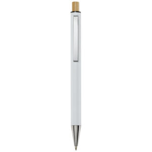 Penna a sfera in alluminio riciclato Cyrus (inchiostro blu)