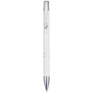 Penna a sfera in alluminio riciclato Moneta (inchiostro blu)
