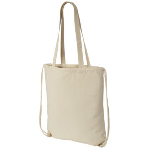 Zaino con cordoncino Eliza in cotone da 240 g/m² - 6L