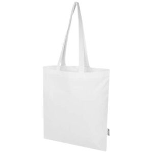 Tote bag in cotone riciclato certificato GRS da 140 g/m² Madras Blend - 7L