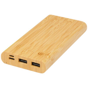 Power bank Tulda da 10,000 mAh in bambù