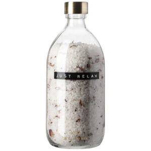 Sale da bagno profumo rosa da 500 ml Wellmark Just Relax