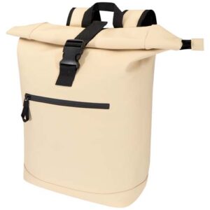 Zaino roll-top per portatile da 15" in materiale riciclato certificato GRS da 18 litri Resi Plus