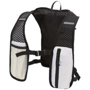 Gilet per la corsa in materiale riciclato certificato GRS con zainetto per l'idratazione da 5 litri Nomad