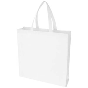 Tote bag a soffietto in tessuto non tessuto riciclato certificato GRS da 12 litri EcoSeal