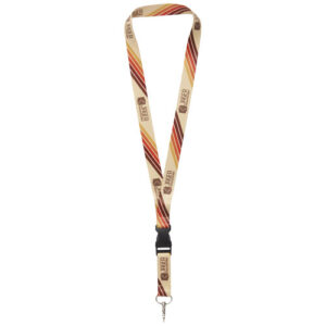Lanyard Bucks con stampa in sublimazione e fibbia di sicurezza