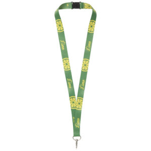 Lanyard Addie con stampa in sublimazione e sgancio di sicurezza