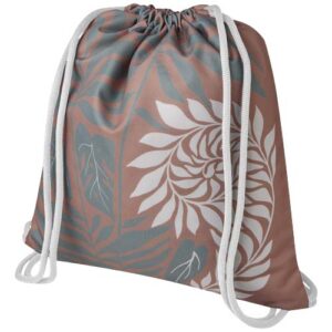 Borsa con cordoncino con stampa a sublimazione Cal