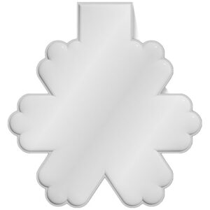 Calamita catarifrangente a forma di fiocco di neve in PVC RFX™
