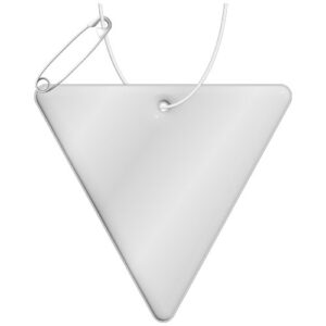 Gancio catarifrangente a triangolo invertito in PVC con catenella RFX™