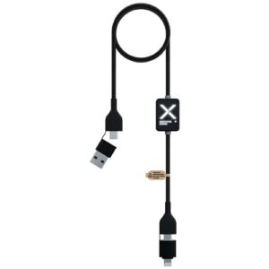 Cavo di ricarica con interruttore e logo luminoso da 60 W SCX.design C32