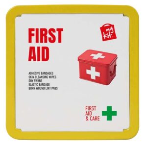 Kit di primo soccorso in scatola di latta Mykit