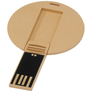 USB rotonda con scocca biodegradabile