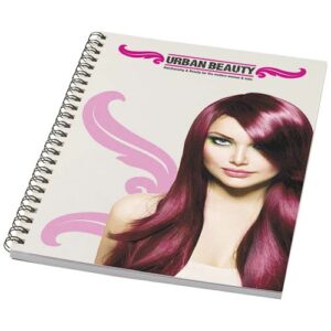 Blocco note A5 colorato con spirale Desk-Mate®