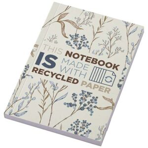 Blocco note formato A6 con copertina morbida riciclata e 100 fogli Novella Austen