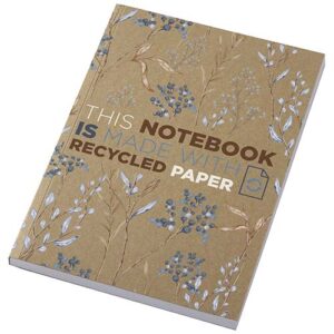 Blocco note formato A5 con copertina morbida in carta kraft riciclata e 100 fogli Novella Austen