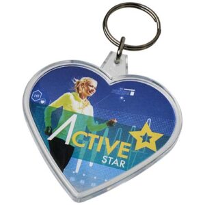 Portachiavi Combo a forma di cuore