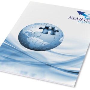 Block notes A4 Desk-Mate® con copertina avvolgente