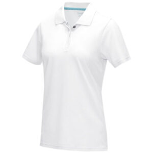 Polo Graphite a manica corta da donna in tessuto organico